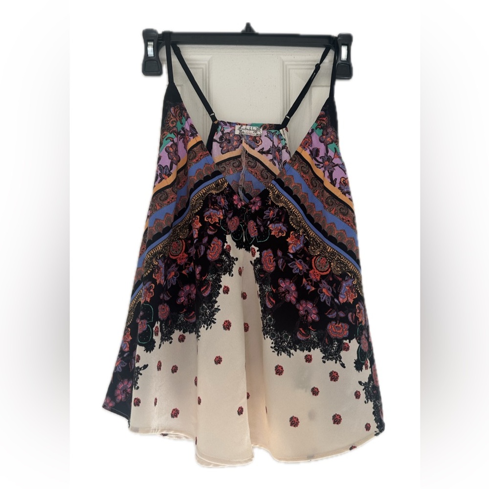 Free People Multicolor Floral Top